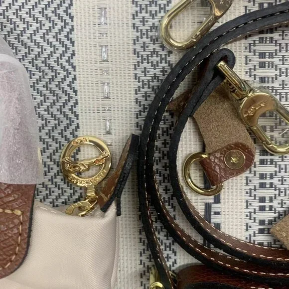 Longchamp Cream Mini Crossbody Bag - Picture 5 of 5